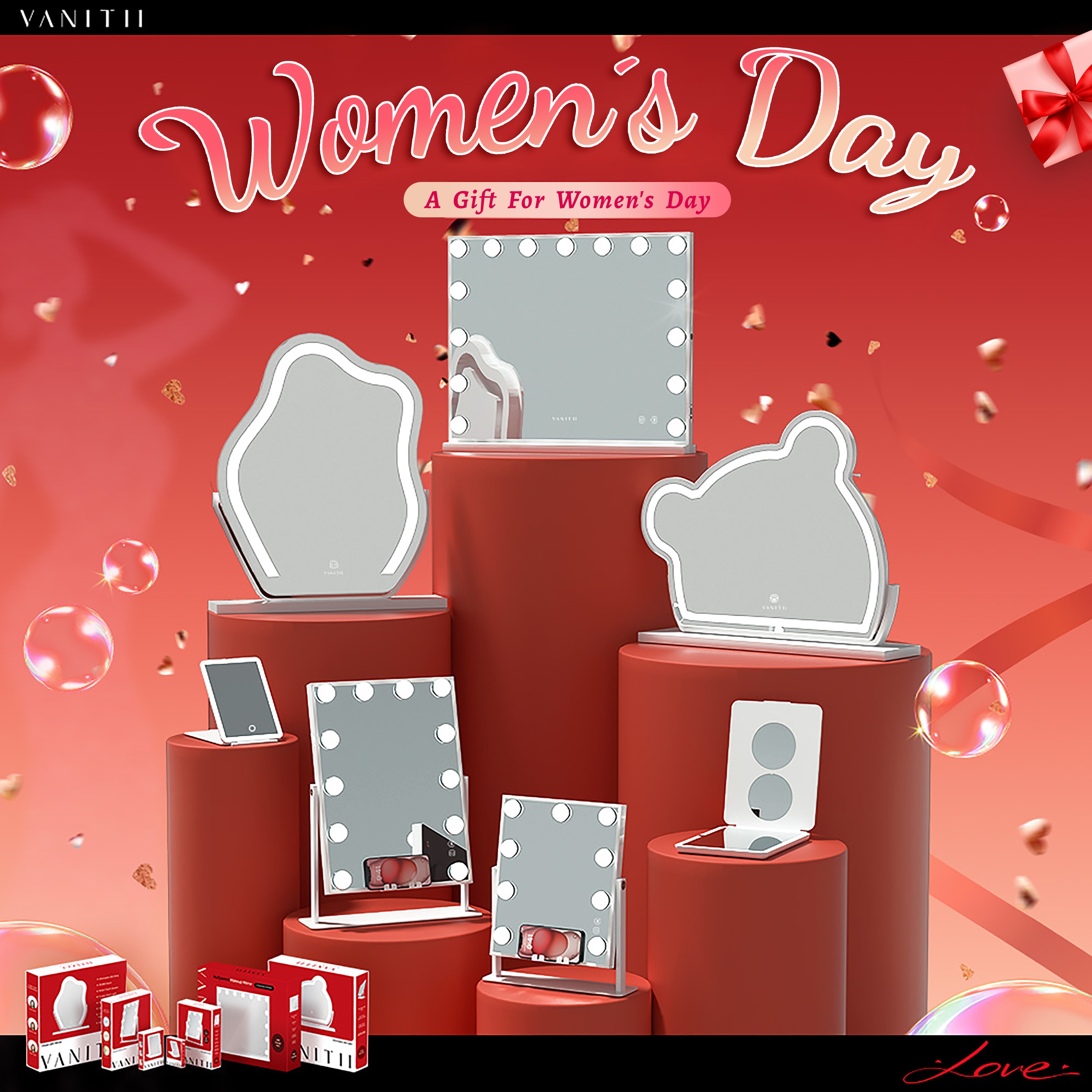 Experience the Ultimate Beauty: Celebrate Women's Day with a "Magic Mirror"!