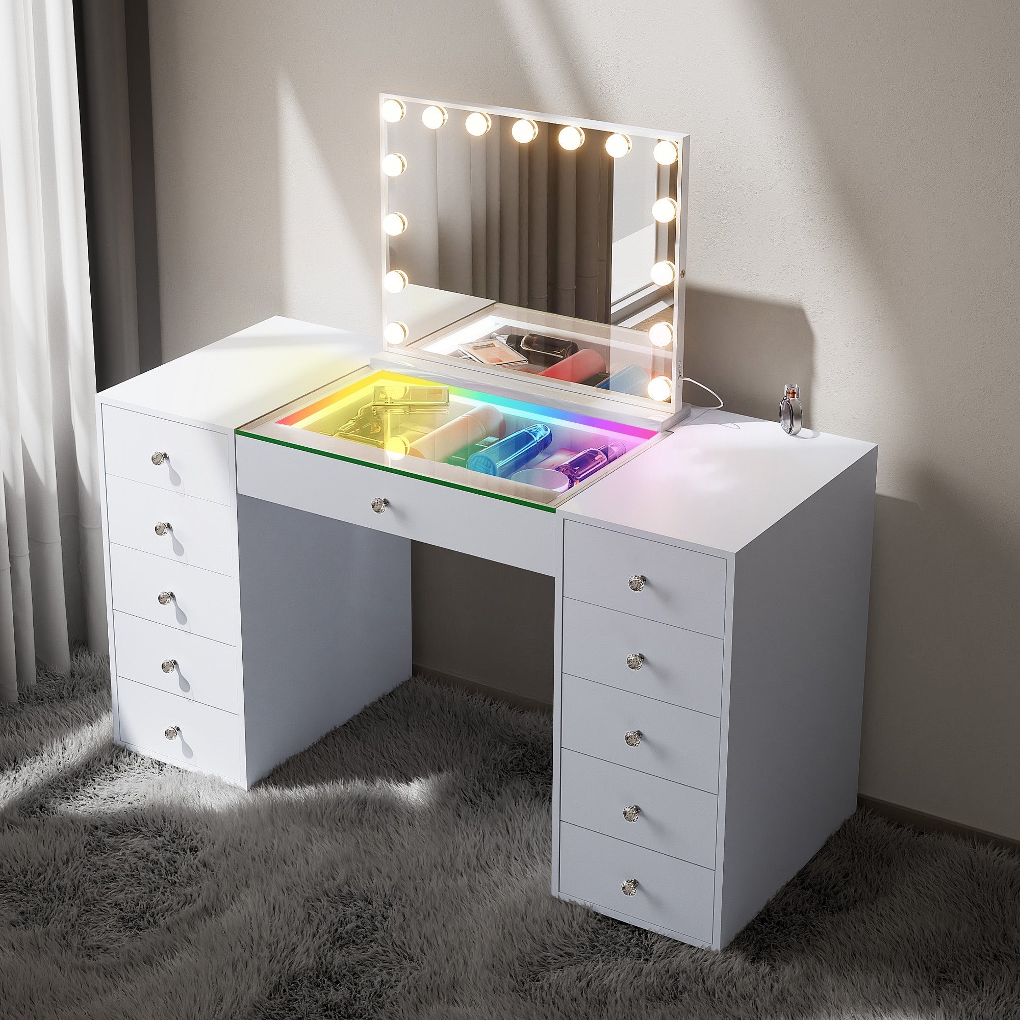 New Release ! VANITII RGB Chloe Vanity Desk