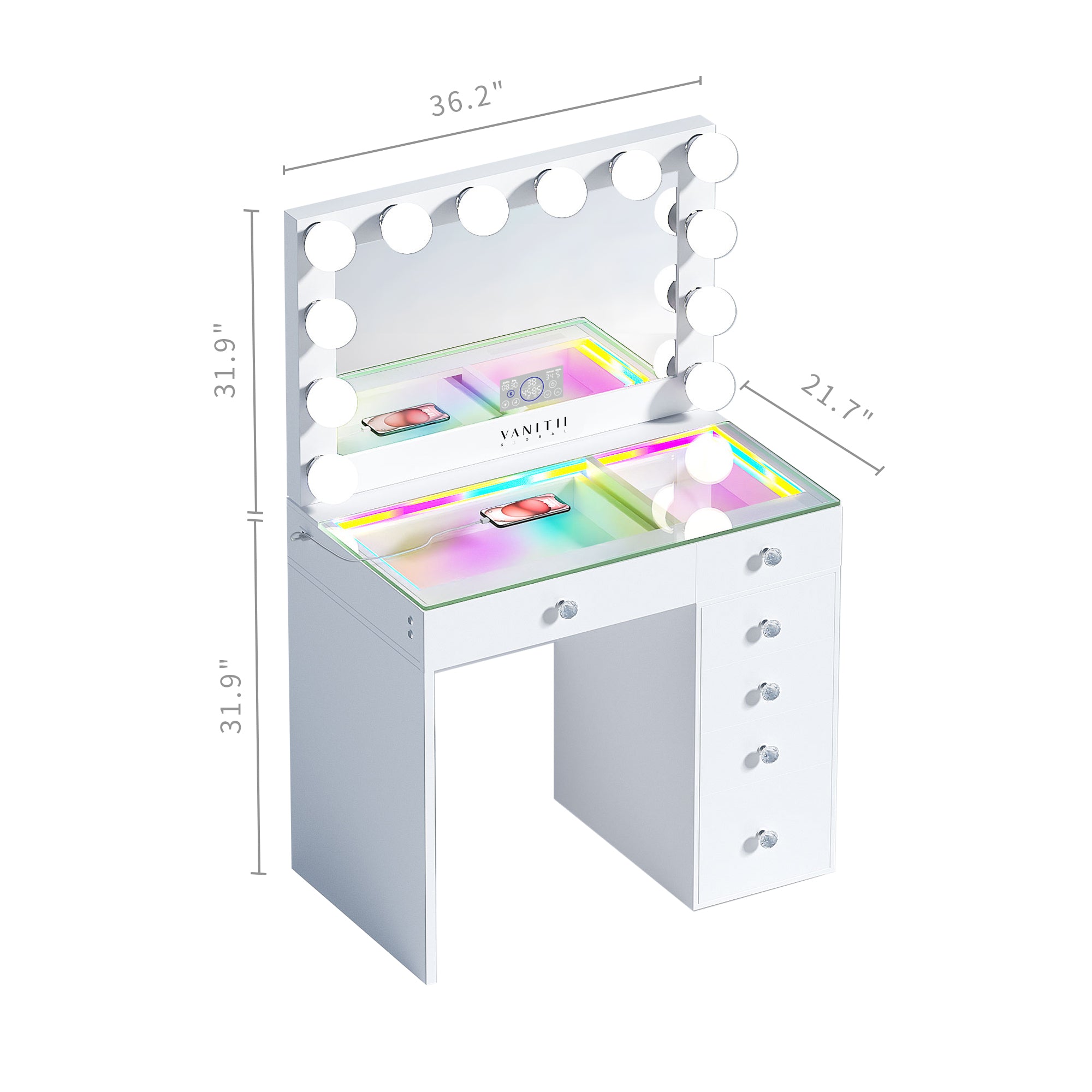 makeup-table-with-charging-ports