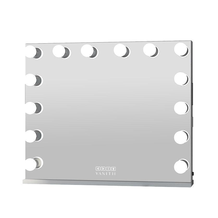 VANITII Marilyn Hollywood Vanity Mirror Pro - Tabletop or Wall Mount Vanity Mirror with 14 Dimmable LED Bulbs vanitii