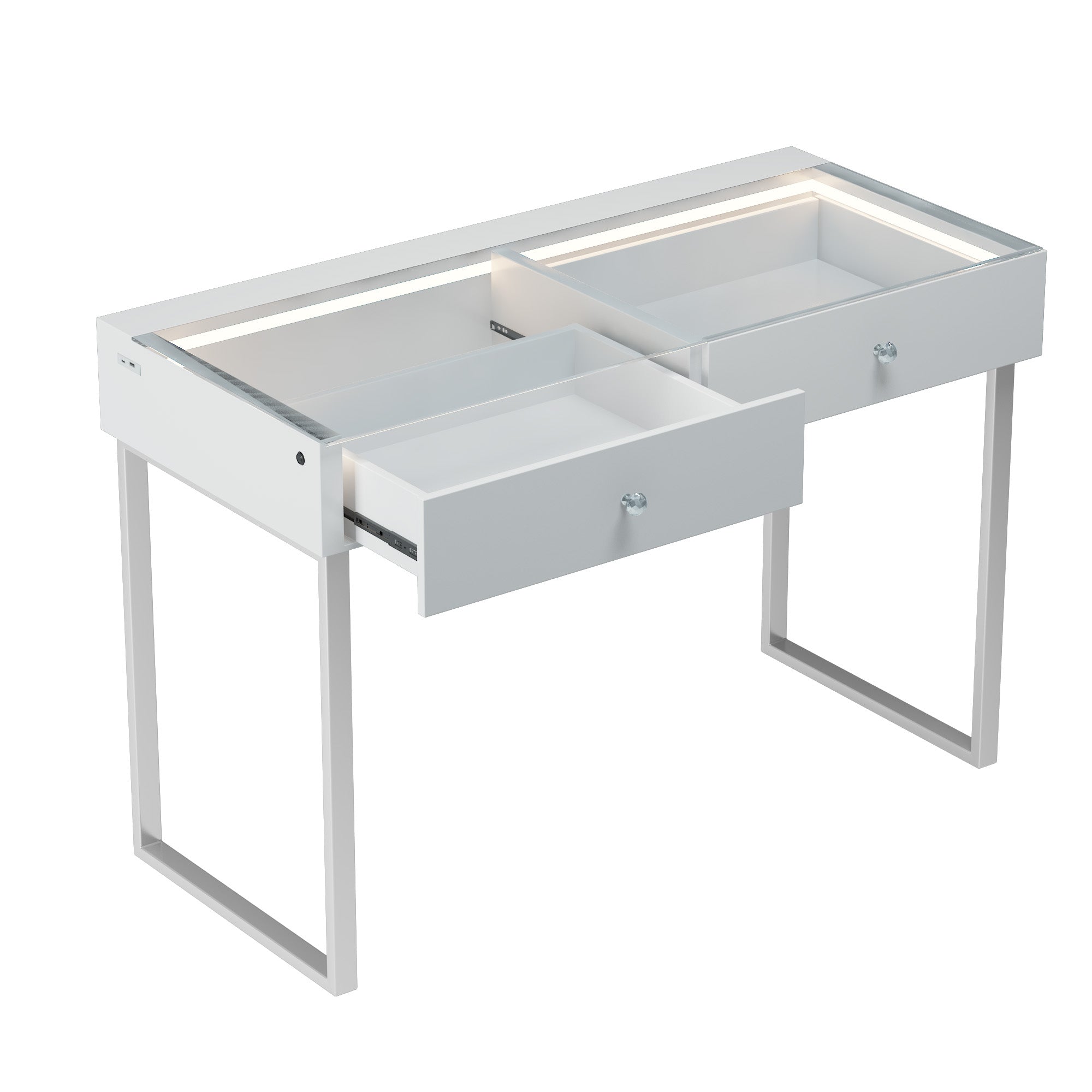 VANITII Alice Vanity Desk Pro - 2 Storage Drawers vanitii