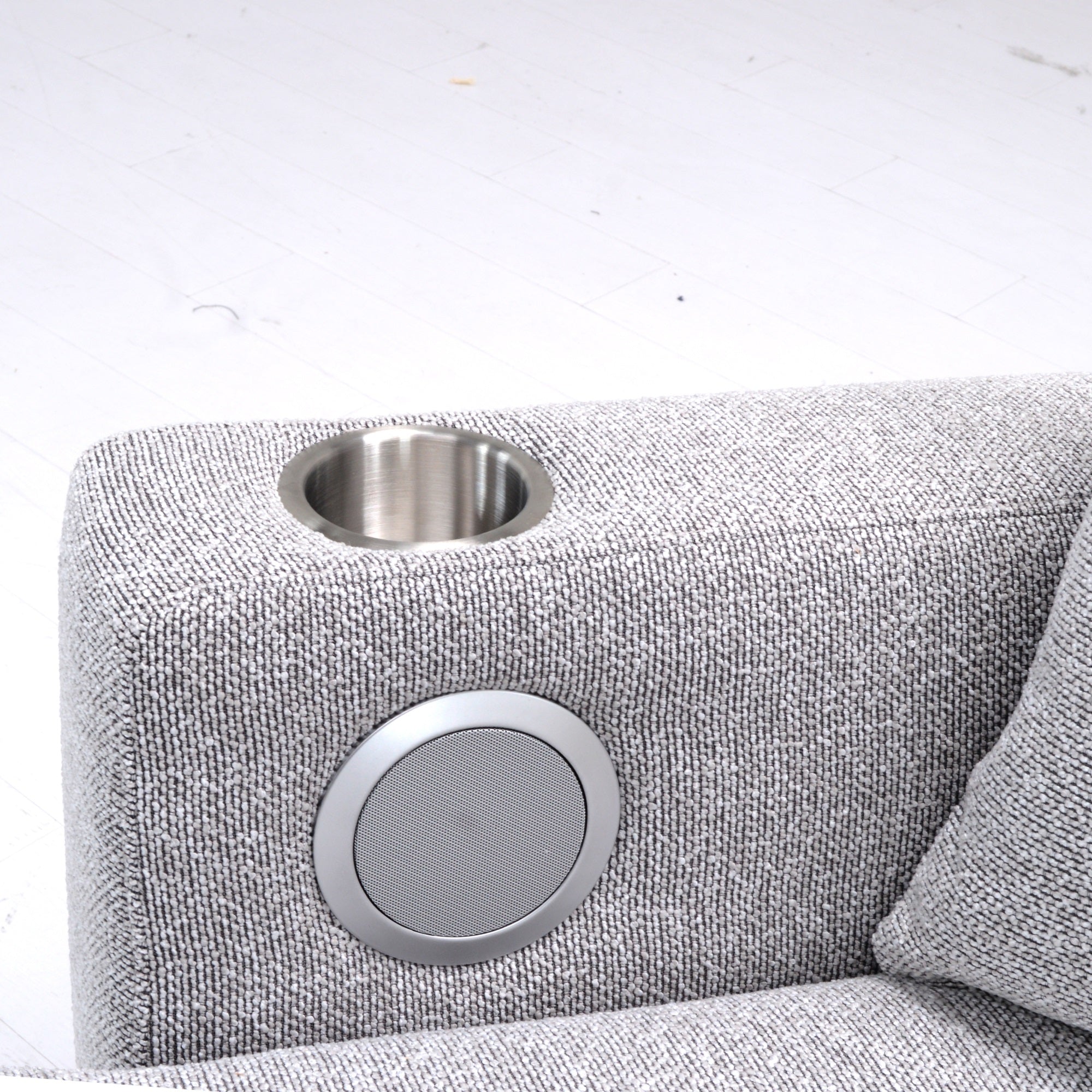 Sofa with wireless charging,Type C and built in bluetooth speaker